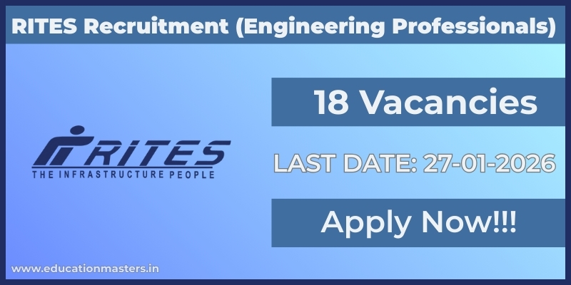 RITES Recruitment